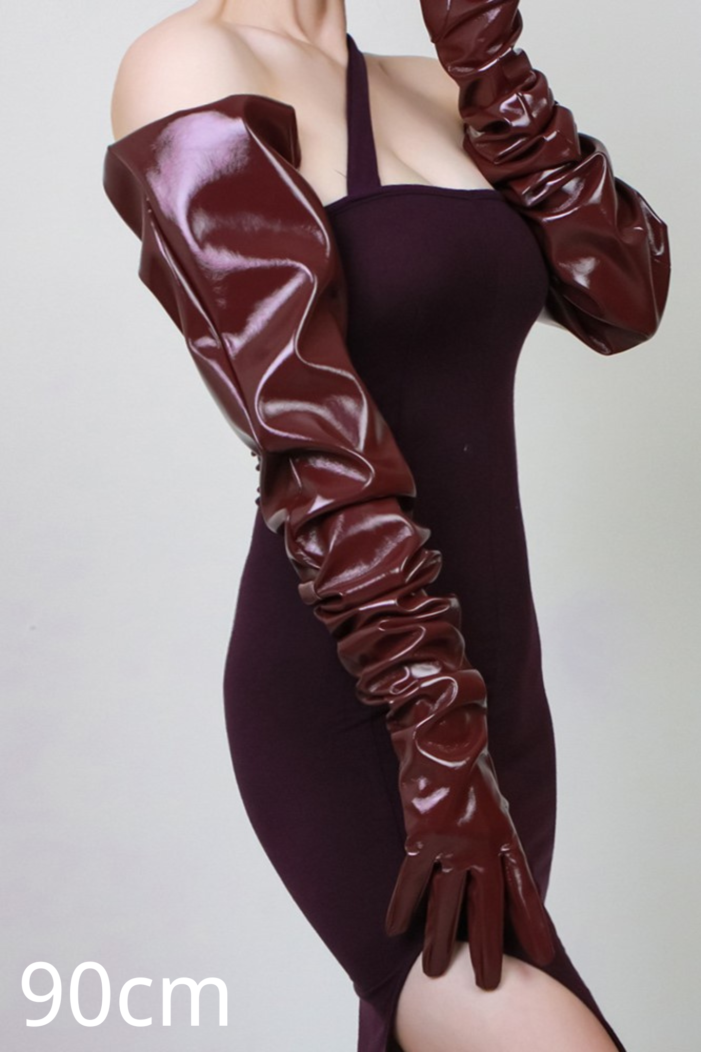 Alison PU Leather Gloves