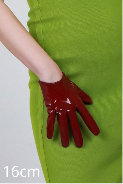 Alison PU Leather Gloves