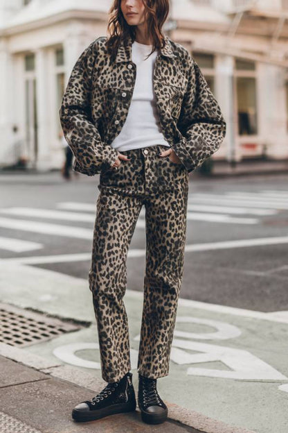 The Leo Cropped Straight Jeans