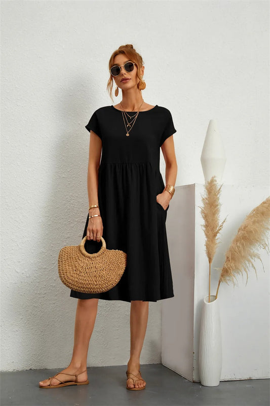 Chic Midi Dress | Great for Everyday Wear