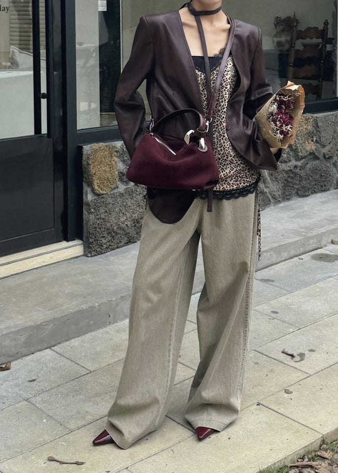 Sienna - Suede Shoulder and Crossbody Bag