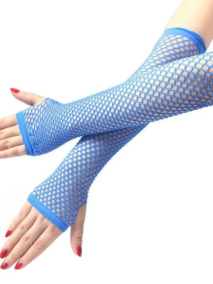 Gloves Fingerless Gloves Party Evening Gift Holiday Polyester Vacation Simple Sexy 1 Pair for Women