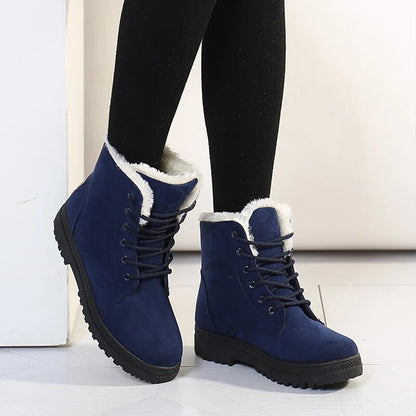 Casual Suede Winter Ankle Boots with and Heel for Women | Ideal for Winter