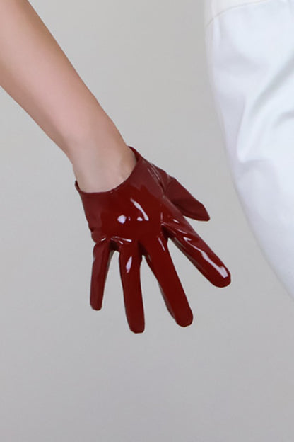Alison PU Leather Gloves