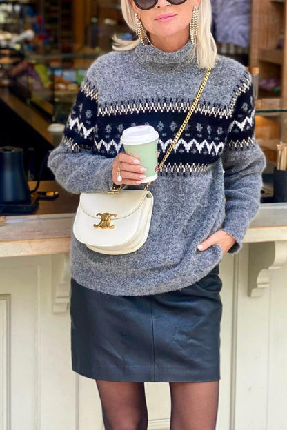 Cárdigan gris CANAZEI