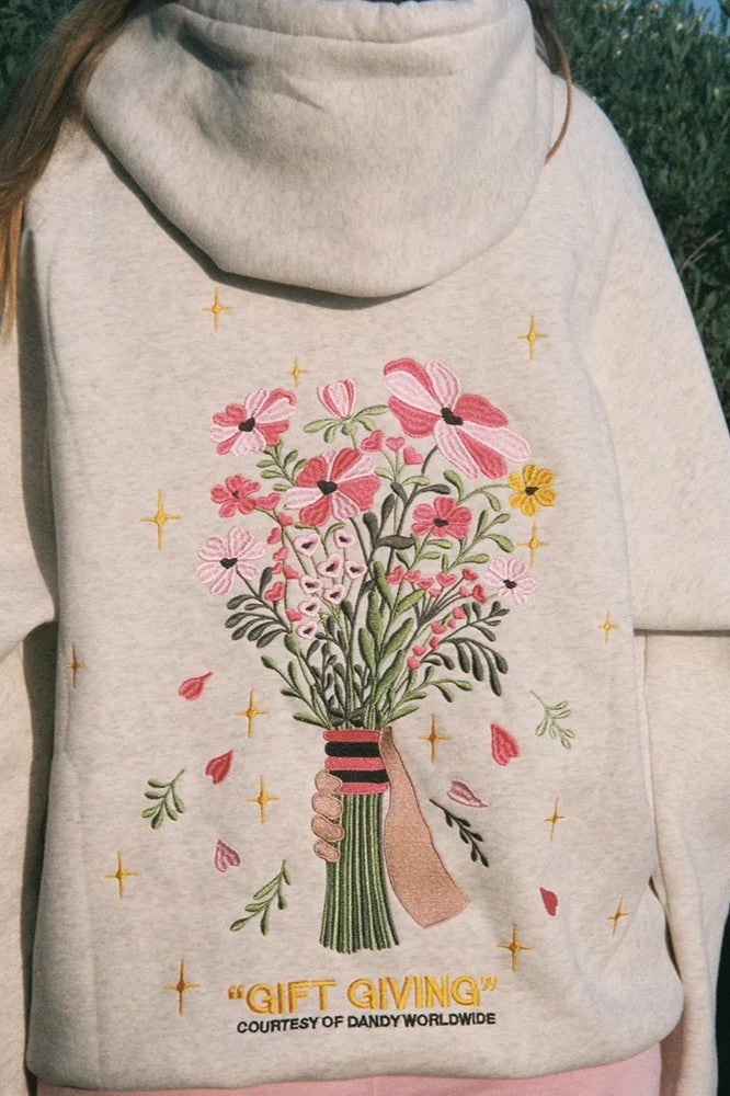 Pullover Embroidered Hoodies