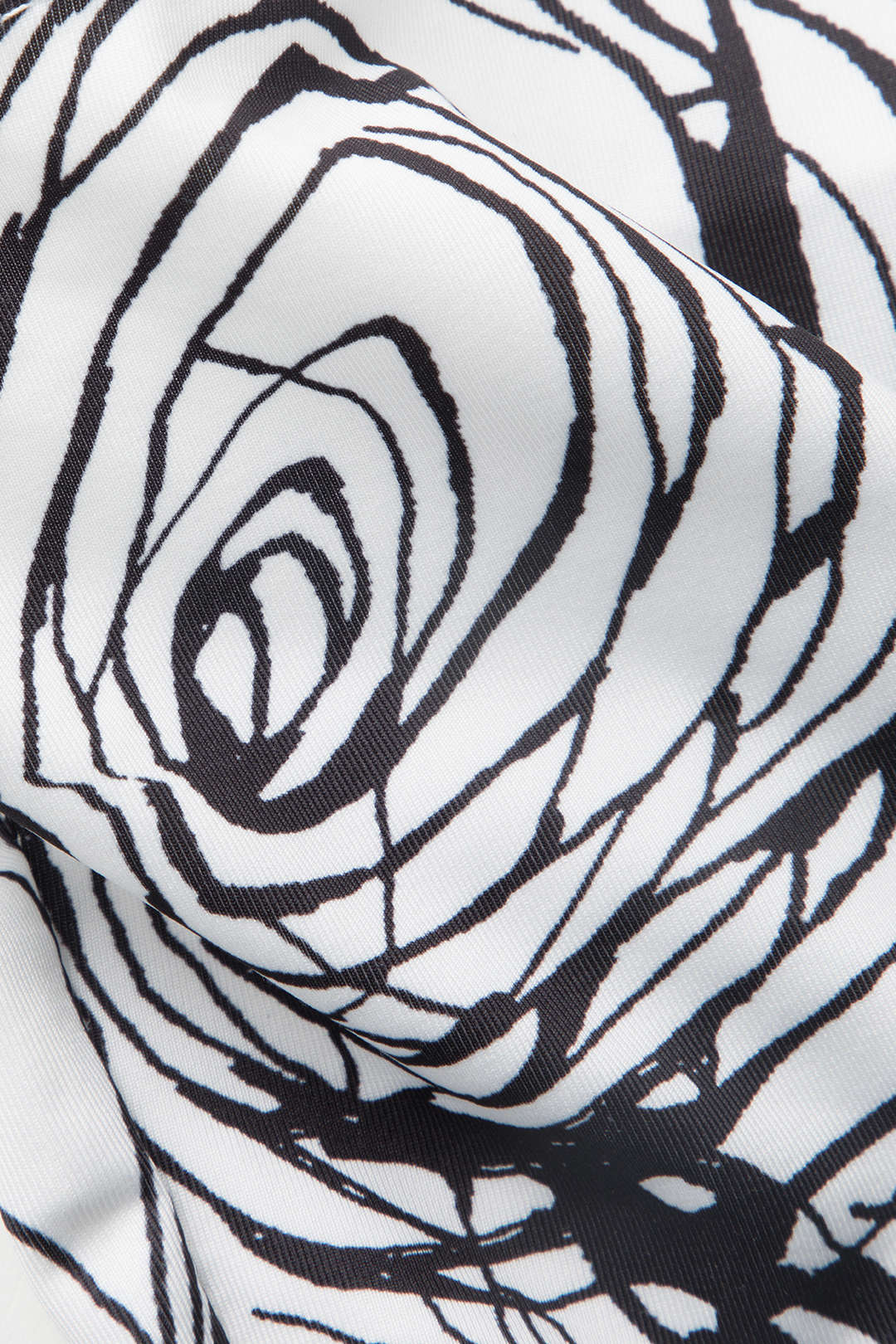 Agatha Print Strapless Midi Dress