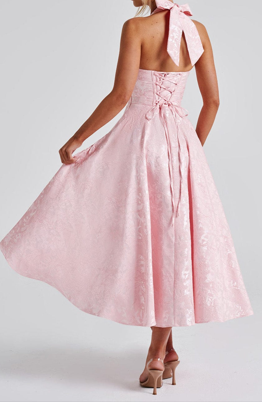 Helena Midi Dress - Blush