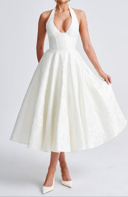 Patrizia Midi Dress - Ivory