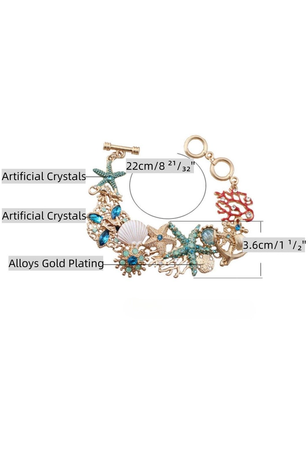 Ethel Ocean Decor Bracelet