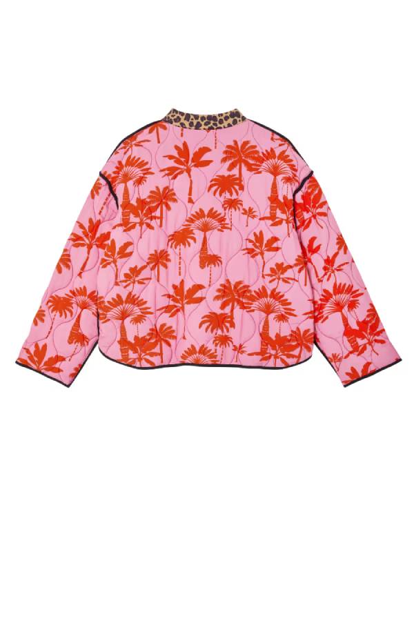 Chaqueta acolchada reversible Havana medianoche 