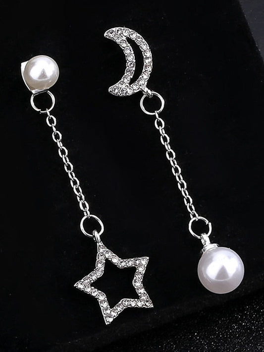 1 Pair Drop Earrings Mismatch Earrings For Daily Date Alloy Classic Fashion for Women