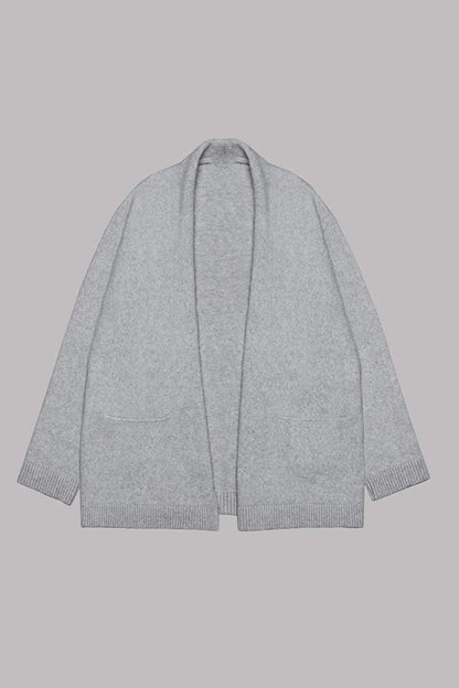 Ready for Fall Knit Long Sleeve Pocket Oversized Cardigan