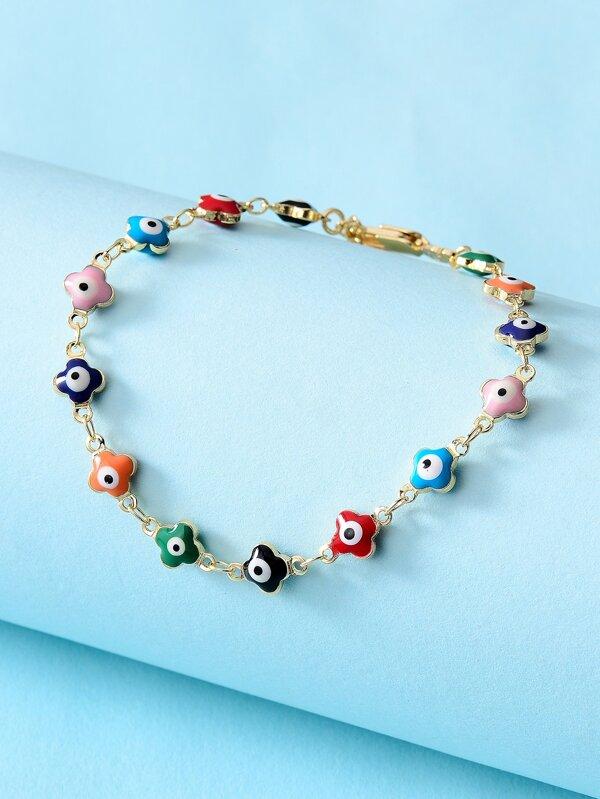 Floral Decor Bracelet for Women