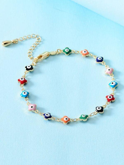 Floral Decor Bracelet for Women