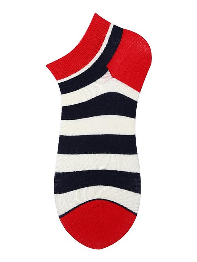 Anckle Socks Low Cut Socks Office Work Daily Animal Dot Spandex Nylon Cotton Basic Casual Classic 1 Pair for Women