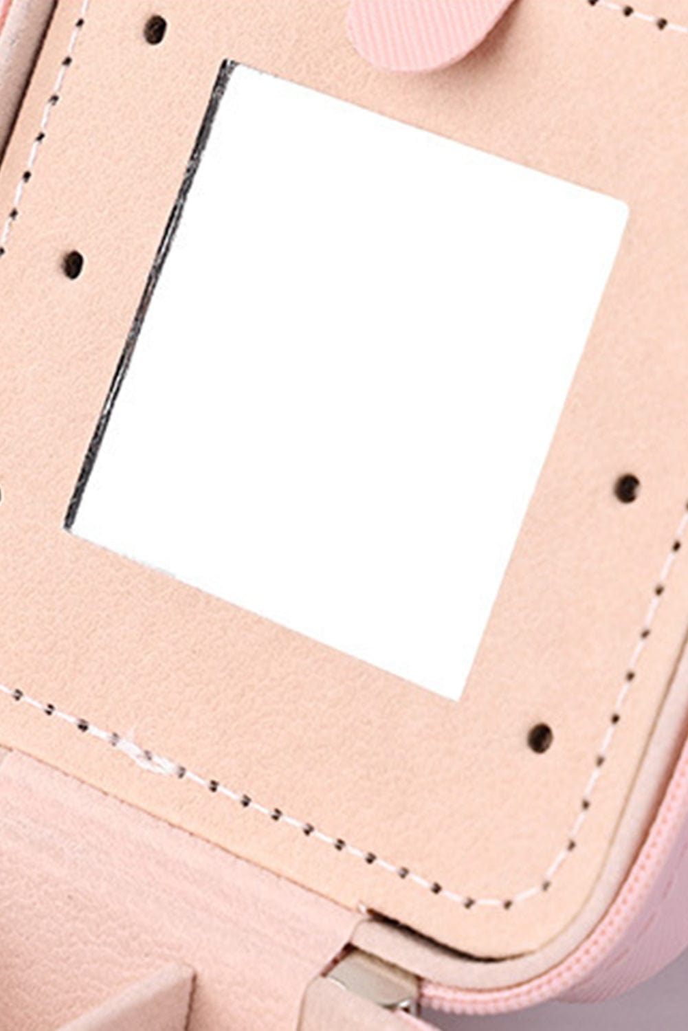 Glittery Pink Mini Jewelry Organizer Box