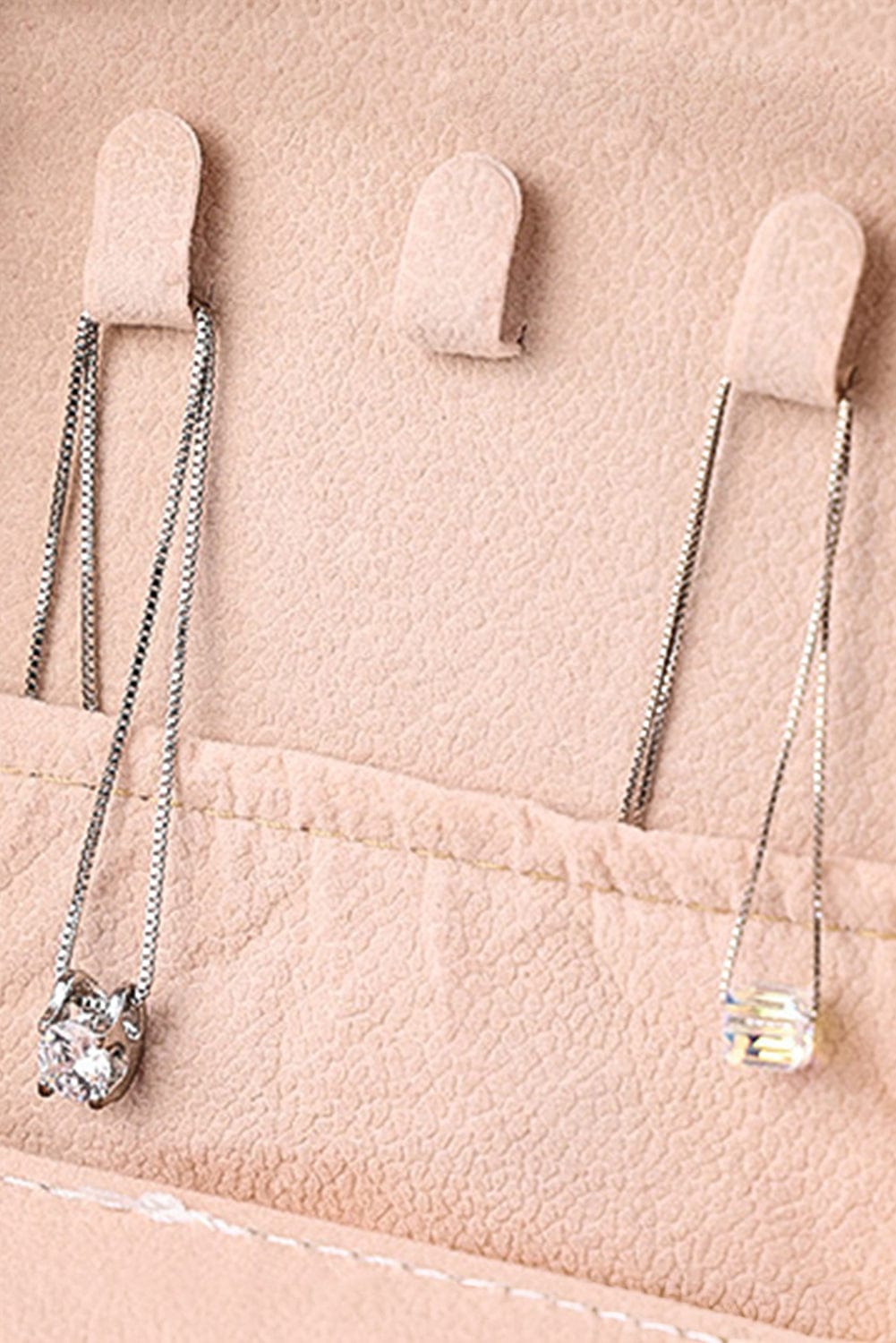 Glittery Pink Mini Jewelry Organizer Box