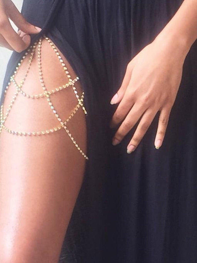 body chain Chic & Modern Street Pure Color Anklet for Women