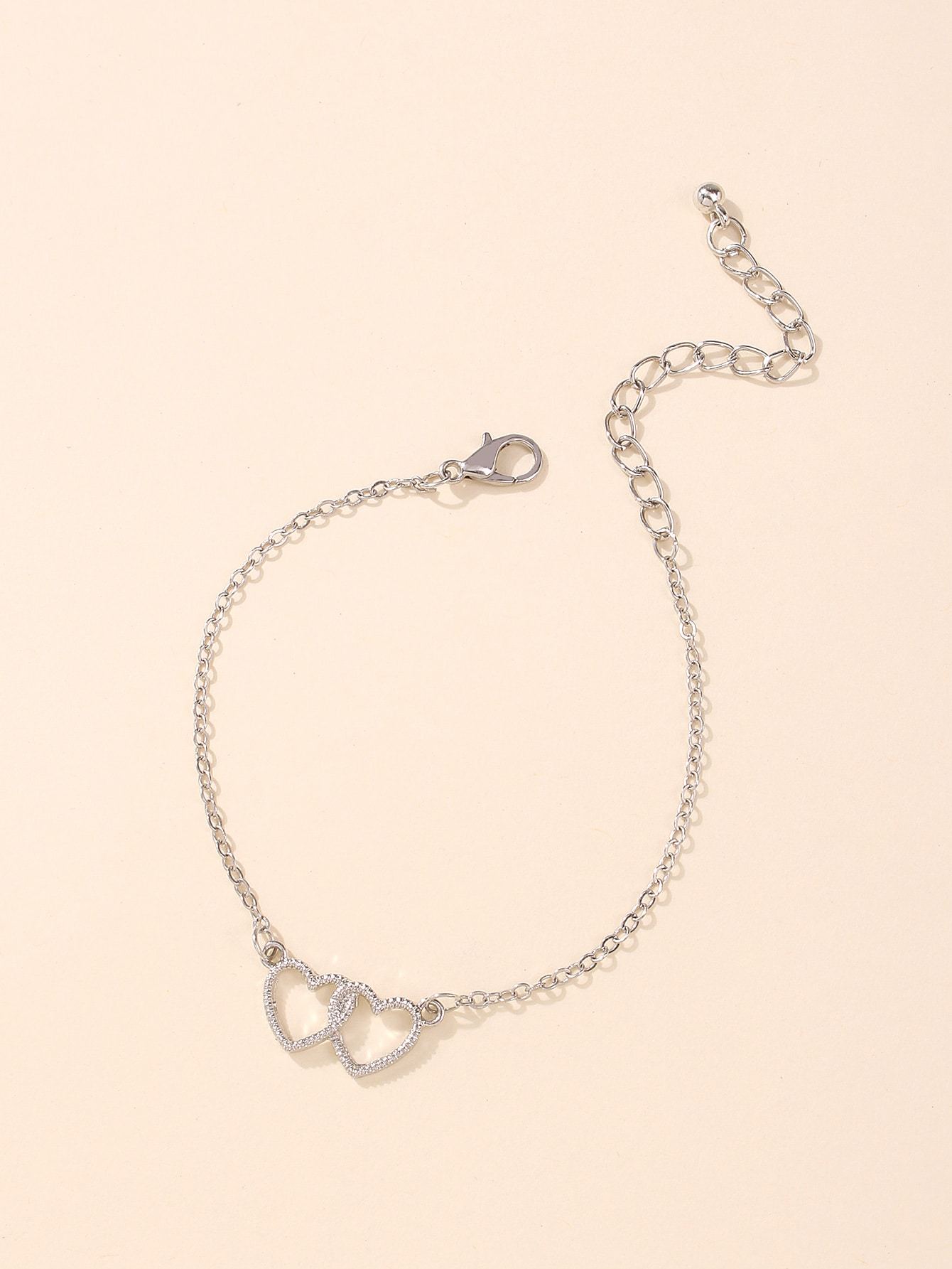 Heart Decor Chain Bracelet for Women