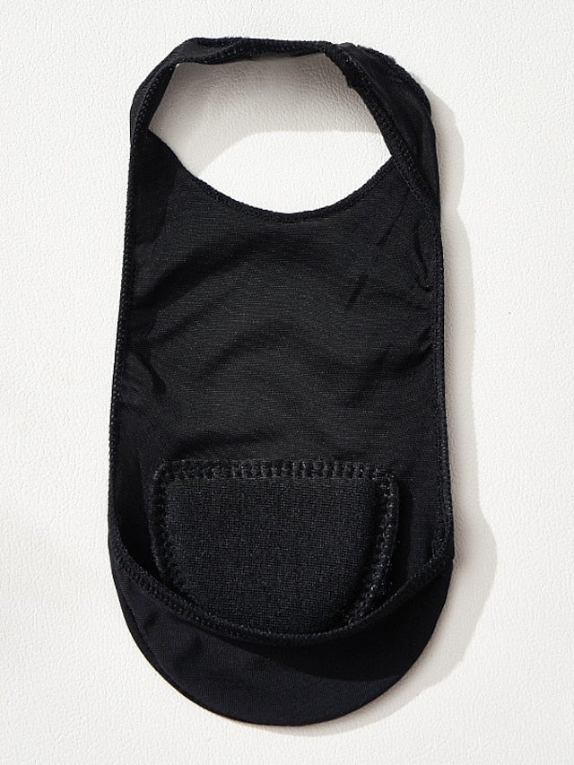 No Show Socks Daily Solid Color Polyester Simple Casual Casual / Daily 1 Pair for Women