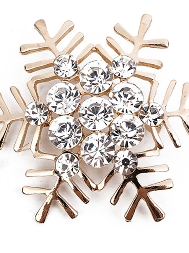 Brooches Flower Stylish Brooch Jewelry Silver Gold For Street Daily for Women
