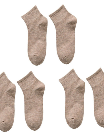 3 Pairs Anckle Socks Low Cut Socks Home Sports & Outdoor Holiday Polyester Cotton Sports & Outdoors Casual Sweet 3 Pairs for Women