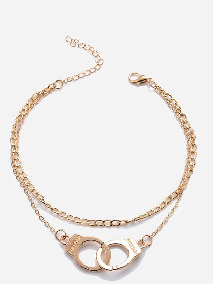 Fashion Outdoor Pure Color Anklet for Women