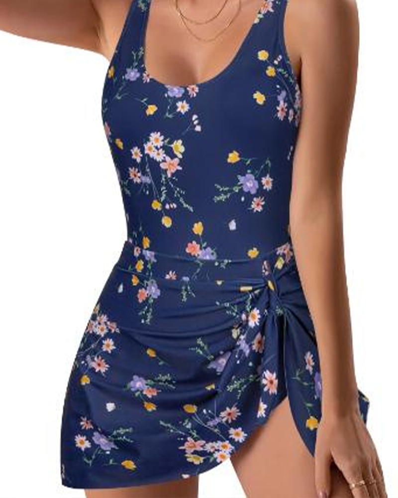 Slim Fit One Piece Swimsuit