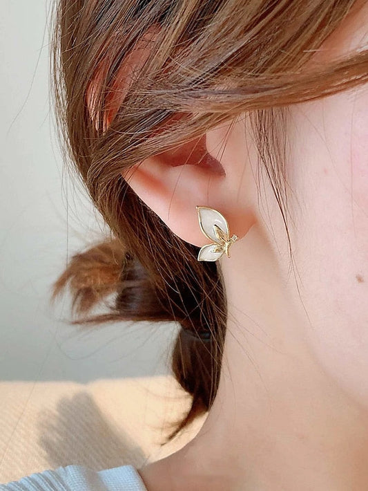 1 Pair Stud Earrings For Birthday Street Daily Alloy Classic Animal for Women