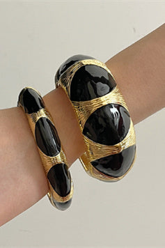 Vintage Enamel Bracelet Set
