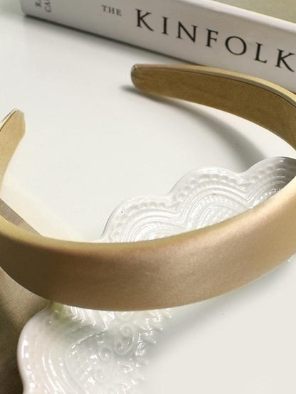 Girls' Headbands Headband For Daily Fabric 15A Satin Black 3A Satin Nude Apricot 2A Satin Champagne for Women