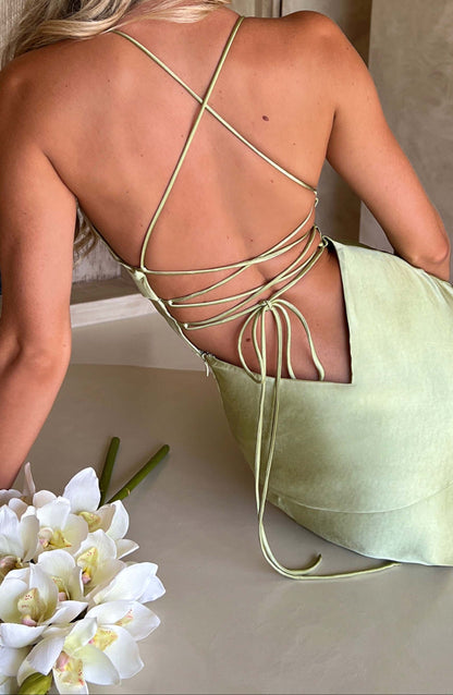 Giovanna Maxi Dress - Sage