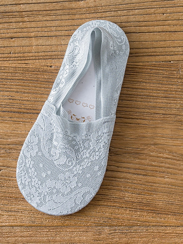 No Show Socks Work Daily Holiday Solid Color Polyester Casual Cute Casual / Daily 1 Pair for Women