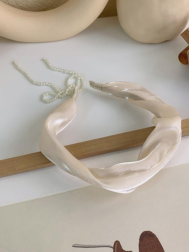 Girls' Headbands Headband For Daily Date Crossover Fabric 16# 17722F 9# 17481C 13# 17722D for Women