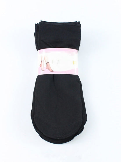 Daily 10 Pairs Anckle Socks Low Cut Socks Home Work Daily Solid Color Polyester Spandex Simple Casual for Women