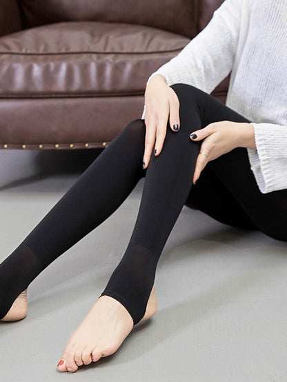 New pantyhose thin waist sculpting hip lift beautiful legs foot massage bottoming socks stockings for Women