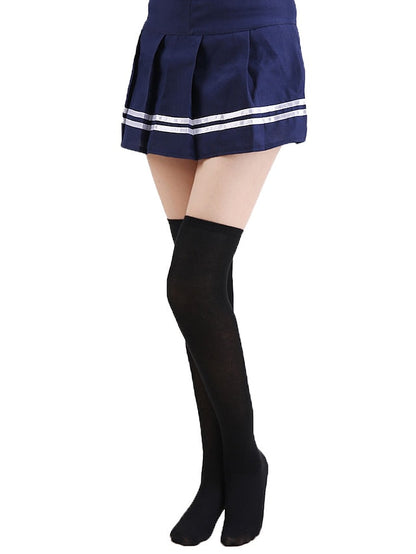 student socks knee length socks for Women