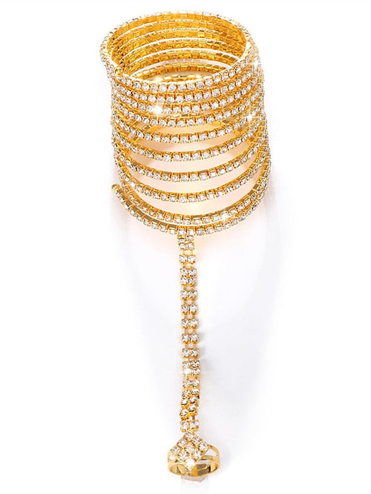 Bangle Fashion Street Pure Color Bracelets & Bangles for Women