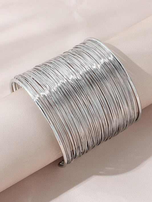 Layered Cuff Bracelet for Women