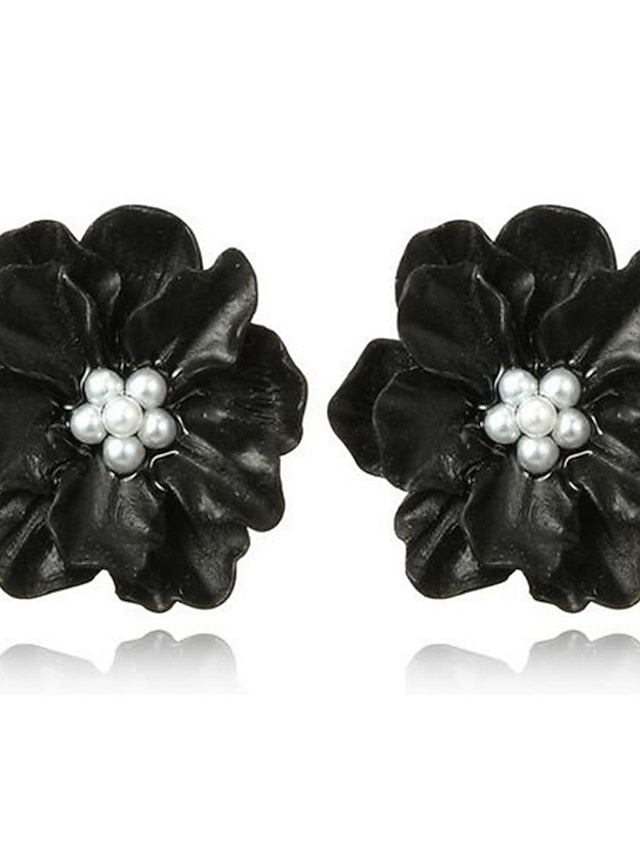 1 Pair Stud Earrings For Street Daily Resin Classic Fashion for Women