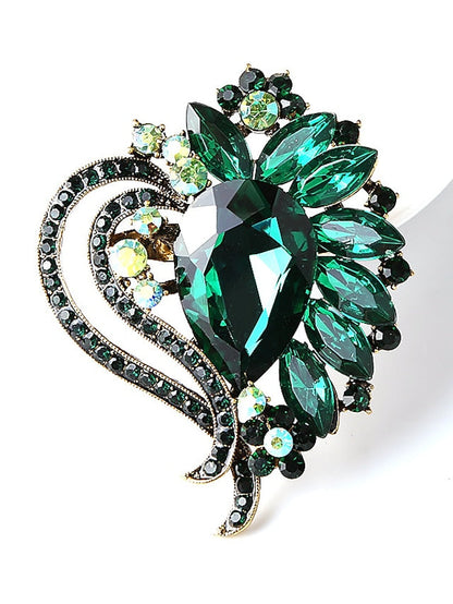 Brooches Chic & Modern Street Flower Brooch / Black / White / Red / Green / Fall for Women