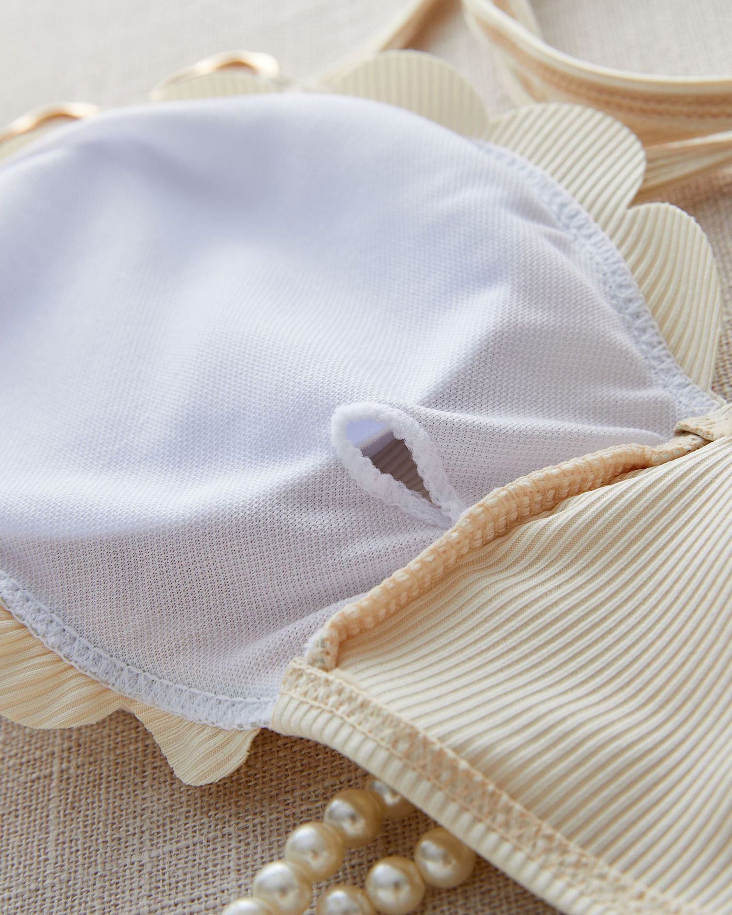 Tassel Top and Skirt Two-Piece Swimsuit