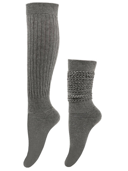 Crew Socks Home Work Daily Solid Color Polyester Spandex Simple Casual Warm Casual 1 Pair for Women