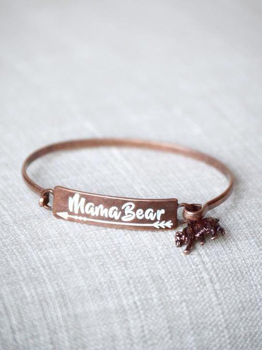 Mama Bear Bracelet for Women