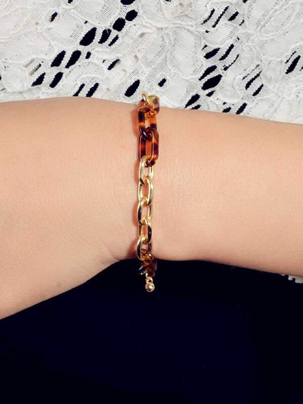 Minimalist Link Bracelet for Women