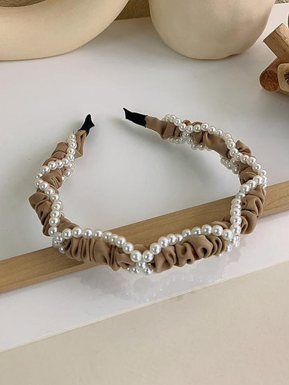 Girls' Headbands Headband For Daily Date Crossover Fabric 16# 17722F 9# 17481C 13# 17722D for Women