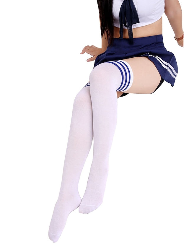 student socks knee length socks for Women