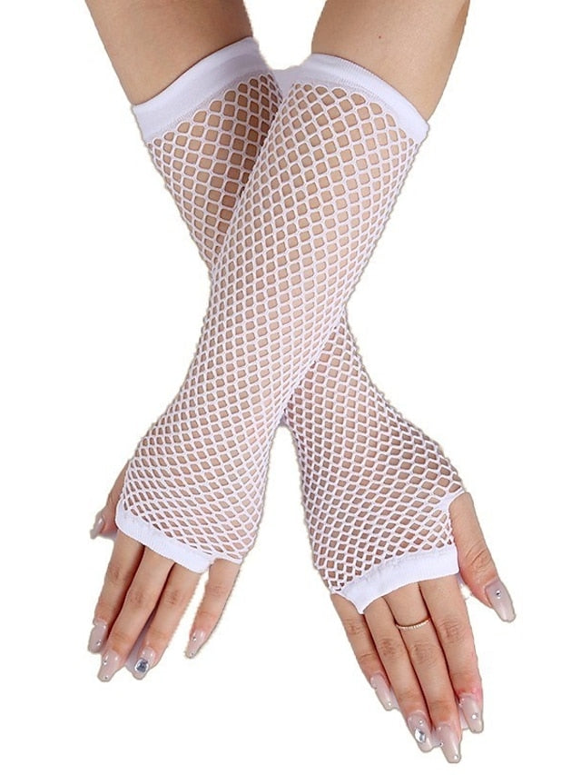 Gloves Lace Gloves Party Evening Gift Daily Nylon Simple Casual Sexy 1 Pair for Women