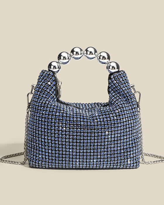 Beaded Rhinestone Evening Bag